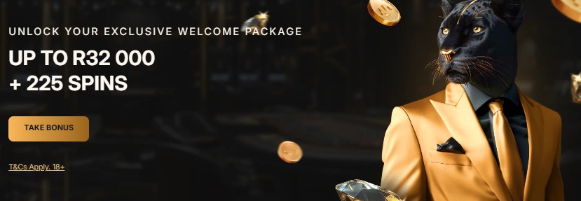 Pantherbet welcome bonus code South Africa